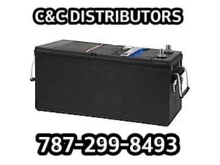 BATERIA GENERADORES Y CAMIONES 4D 30 $200 Puerto Rico C&C DISTRIBUTORS BATERIA SAINT JUST CAROLINA