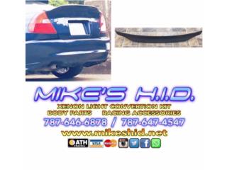 SPOILER BAUL MITSUBISHI MIRAGE DUCKBILL Puerto Rico MIKE'S H.I.D.