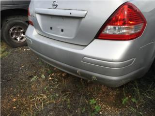 NISSAN VERSA DE 2010 bumper trasero Puerto Rico JUNKER FIETO J R 
