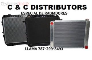 RADIADORES PARA AUTO DESDE 59.99 SEGUN MODELO Puerto Rico C&C DISTRIBUTORS BATERIA SAINT JUST CAROLINA