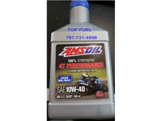 AMSOIL 100% ACEITE SINTETICO PARA MOTORAS Puerto Rico TOP FUEL TECH