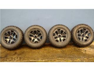 aros jeep willy rubicon con gomas nuevas Puerto Rico wheelstirepr.co