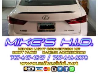 SPOILER BAUL LEXUS IS 250/350 14 - 17 Puerto Rico MIKE'S H.I.D.