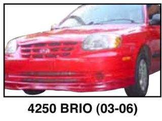 FRONT LIP HYUNDAI BRIO 03 - 06