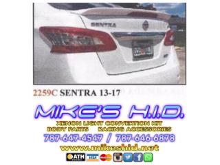 SPOILER BAUL NISSAN SENTRA 13-17 Puerto Rico MIKE'S H.I.D.