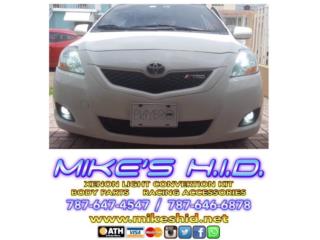 LED HEADLIGHTS PARA TOYOTA YARIS Puerto Rico MIKE'S H.I.D.