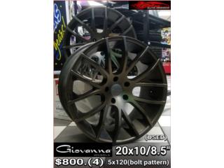 GIOVANNA WHEELS 20X10/8.5