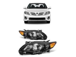 TOYOTA COROLLA 11 13 FOCOS NEGROS (PAR) Puerto Rico JDM AUTOLUMINATE 