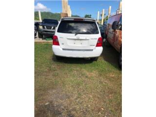 Bumper trasero Toyota Highlander 2002 Puerto Rico CORREA AUTO PIEZAS IMPORT