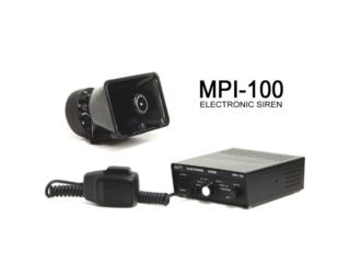 SIRENA MULTITONOS , TONOS POLICIA MPI 100 Puerto Rico MUSIC ON AUTO ACCESSORIES INC.