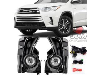 FOG LIGHTS TOYOTA HIGHLANDER 17 19 OEM Puerto Rico JDM AUTOLUMINATE 