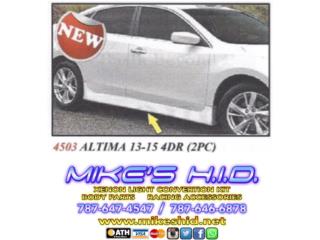 SIDE SKIRTS NISSAN ALTIMA 13-15 SEDAN Puerto Rico MIKE'S H.I.D.