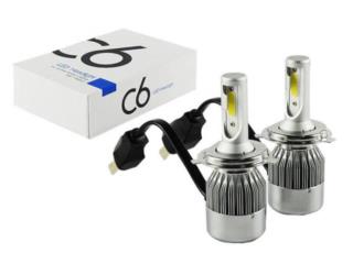 LED KIT FOCOS - TODOS LOS MODELOS 3800 LUMENS Puerto Rico JDM AUTOLUMINATE 