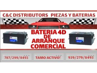  BATERIA GENERADORES Y CAMIONES DIEHARD 4D Puerto Rico C&C DISTRIBUTORS BATERIA SAINT JUST CAROLINA