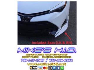 BOTITAS FRONT TOYOTA COROLLA LE 17 - 18 Puerto Rico MIKE'S H.I.D.