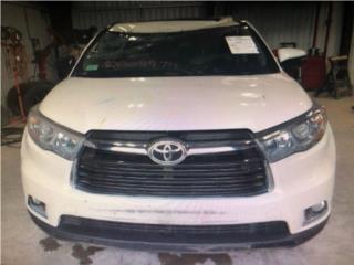 Bumper delantero Toyota highlander 2016