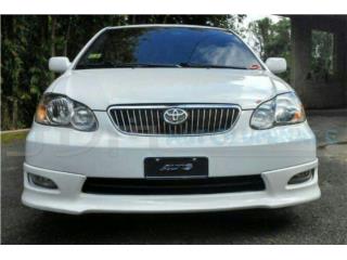 TOYOTA COROLLA 05 08 FRONT LIP ENTERIZO