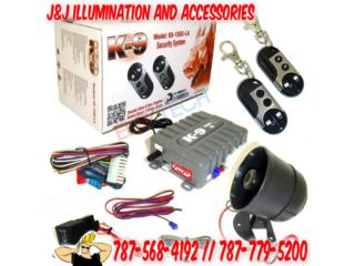 ALARMAS K9 DESDE SOLO $109.99 INSTALADAS Puerto Rico JJ illumination and Accessories