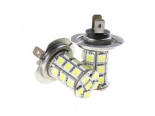 LED H-7, WHITE 25 LEDS (100 ESTILOS MAS)