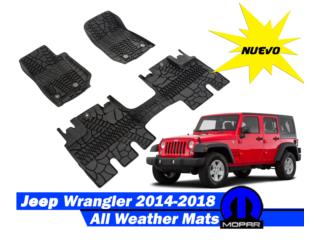 Jeep Wrangler 2014-2018 All Weather Mats Puerto Rico Triangle Auto Parts