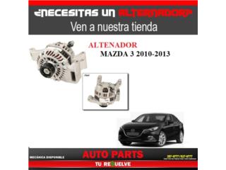 Alternador Mazda 3 2012-13 Puerto Rico Tu Re$uelve Auto Parts