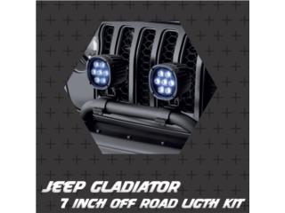 7 inch Lamp Kit  for Gladiator y Jeep JL  Puerto Rico Triangle Auto Parts