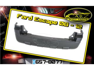 BUMPER Trasero Ford ESCAPE 2008 - 2012 Puerto Rico CARZ Body Parts