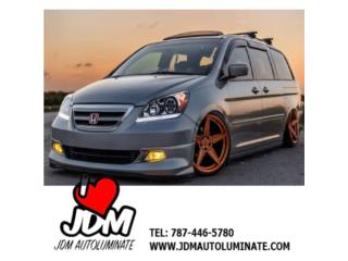 HONDA ODYSSEY 05 07 FRONT LIP  Puerto Rico JDM AUTOLUMINATE 