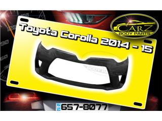 BUMPER Toyota COROLLA 14 - 16 Puerto Rico CARZ Body Parts