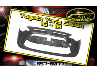 BUMPER Toyota YARIS 2016 - 2018 Sedan Puerto Rico CARZ Body Parts