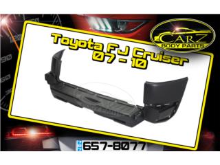 BUMPER Trasero Toyota FJ CRUISER 07 - 10 Puerto Rico CARZ Body Parts