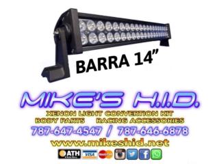 BARRA LED DOBLE 14 Puerto Rico MIKE'S H.I.D.