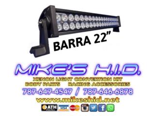 BARRA LED DOBLE 22 Puerto Rico MIKE'S H.I.D.