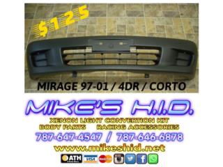 BUMPER DELANTERO CORTO MIRAGE 97 - 01 4DR Puerto Rico MIKE'S H.I.D.