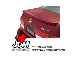 HONDA ACCORD 03 05 SEDAN SPOILER FABRICA PLASTICO Puerto Rico JDM AUTOLUMINATE 