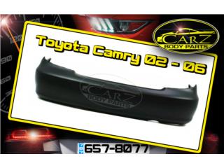 BUMPER Trasero Toyota CAMRY 2002 - 2006 Puerto Rico CARZ Body Parts