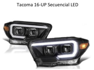 FOCOS DELANTEROS TOYOTA TACOMA 16-UP LED 