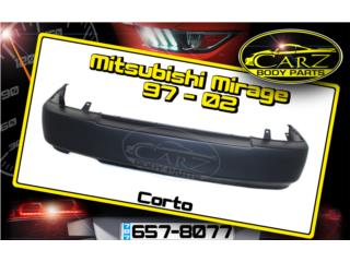 BUMPER Corto Mitsubishi MIRAGE 97 - 02  Puerto Rico CARZ Body Parts