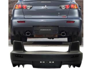 Puerto Rico - Accesorios de Autos, Botes, MotorasBUMPER TRASERO TIPO EVO MITSUBISHI LANCER Puerto Rico