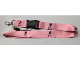 LLAVERO - LANYARD - CAMINANTE ROSA Puerto Rico MIKE'S H.I.D.