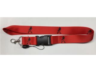 LLAVERO - LANYARD - CAMINANTE ROJO Puerto Rico MIKE'S H.I.D.