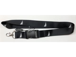 LLAVERO - LANYARD - NAUTICA NEGRO Puerto Rico MIKE'S H.I.D.