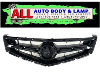 ACURA TSX 06-08 GRILLE BLACK  Puerto Rico All Auto Body & Lamp LLC