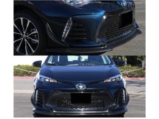 Front Lip Splitter Corolla 17-19 XSE GOMA Puerto Rico UNIQUE AUTO PARTS