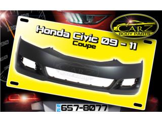 BUMPER Honda CIVIC 2009 - 2011 Coupe Puerto Rico CARZ Body Parts