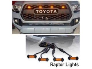 LUCES RAPTOR TYPE PARA PARRILLA TACOMA (16-22) Puerto Rico MUSIC ON AUTO ACCESSORIES INC.