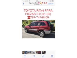 COMPUERTA TOYOTA RAV4  Puerto Rico CORREA AUTO PIEZAS IMPORT