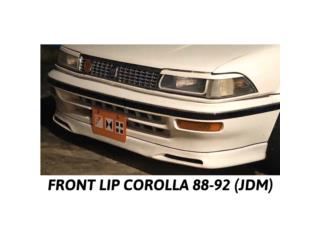 FRONT LIP TOYOTA COROLLA 88 - 92 JDM