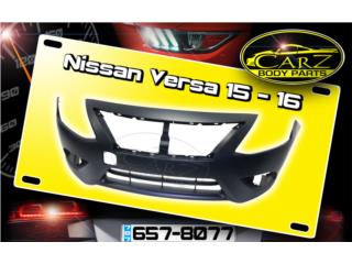 BUMPER Nissan VERSA 2015 - 2018 Sedan Puerto Rico CARZ Body Parts