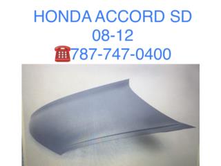 BONETE HONDA AACORD 08-12  Puerto Rico CORREA AUTO PIEZAS IMPORT